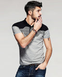 Grey T-shirt fashion Sportex